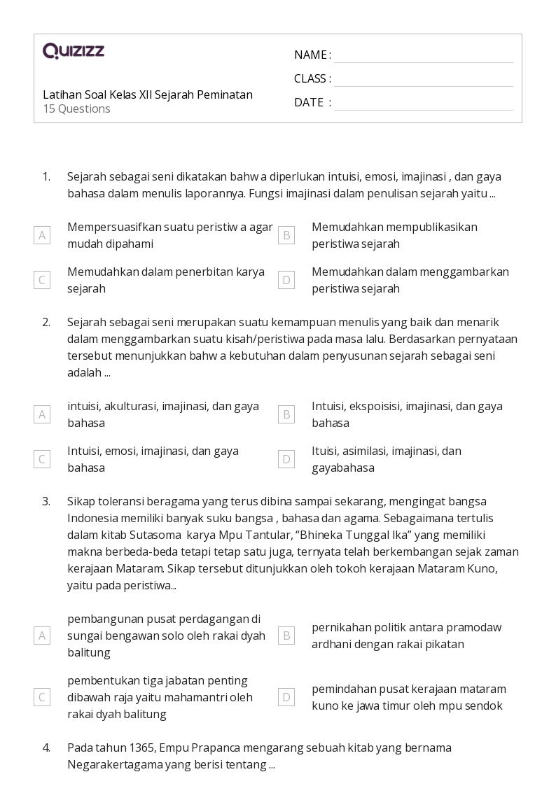 50 lembar kerja sejarah dunia kuno untuk Kelas 9 di Quizizz Gratis 50 lembar kerja sejarah dunia kuno untuk Kelas 9 di Quizizz Gratis
