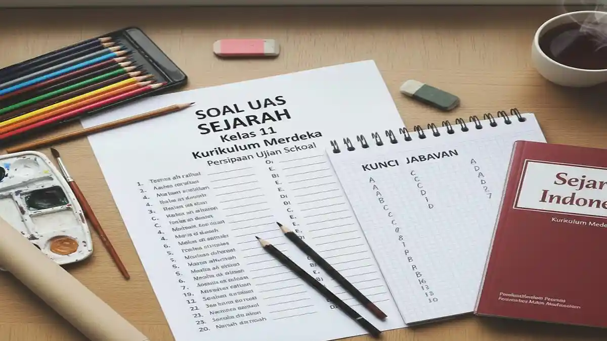Jawaban dan Soal UAS Sejarah Kelas 11 Kurikulum Merdeka Persiapan