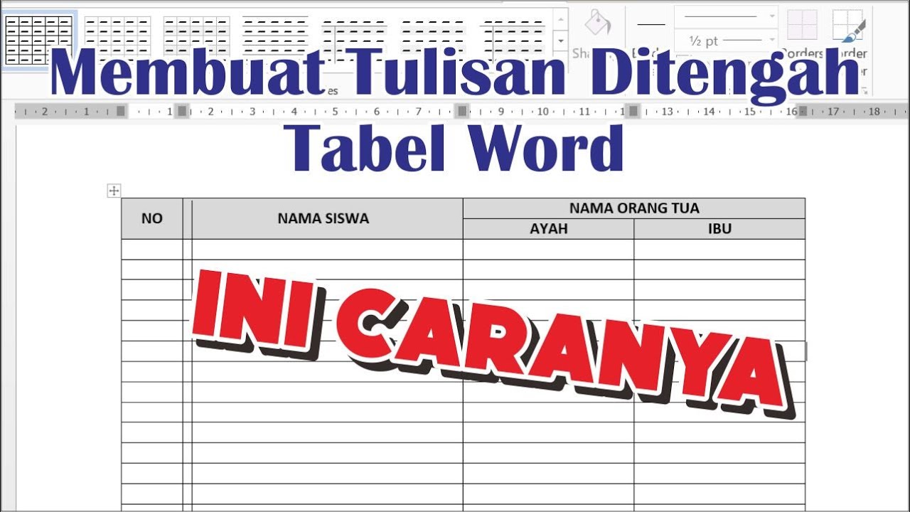 3 Rahasia Cara Mengubah Teks Menjadi Tabel pada Word 2010 yang Jarang Diketahui