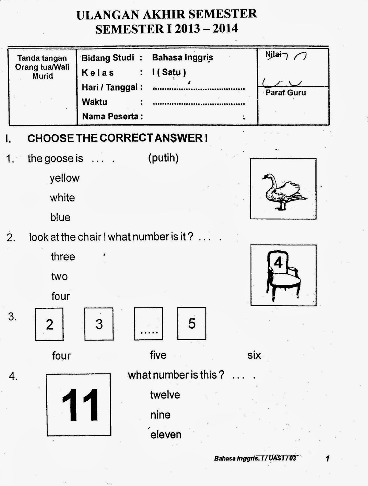 Panduan Lengkap Download Soal UAS Bahasa Inggris Kelas 6 Semester 2 Panduan Lengkap Download Soal UAS Bahasa Inggris Kelas 6 Semester 2