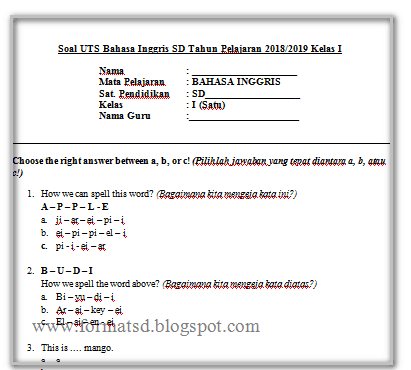 Pelajari Kumpulan Soal B inggris Kelas 10 Beserta Jawabannya Terbaik Pelajari Kumpulan Soal B inggris Kelas 10 Beserta Jawabannya Terbaik