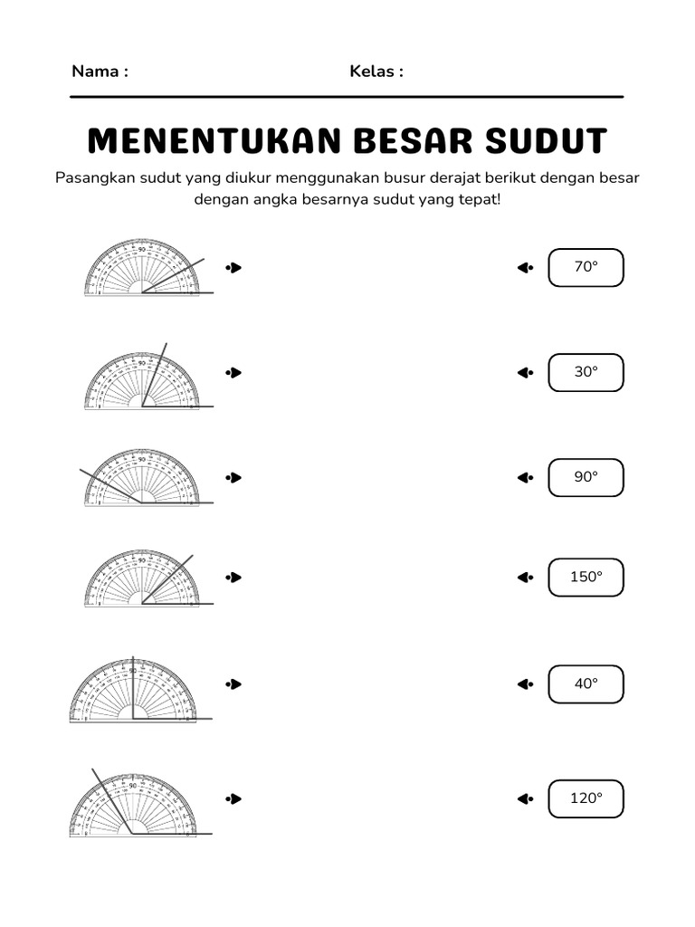 Jangan Asal Atur Lampu Belajar, 3 Rahasia Besaran Sudut Soal Kelas 4 untuk Mata