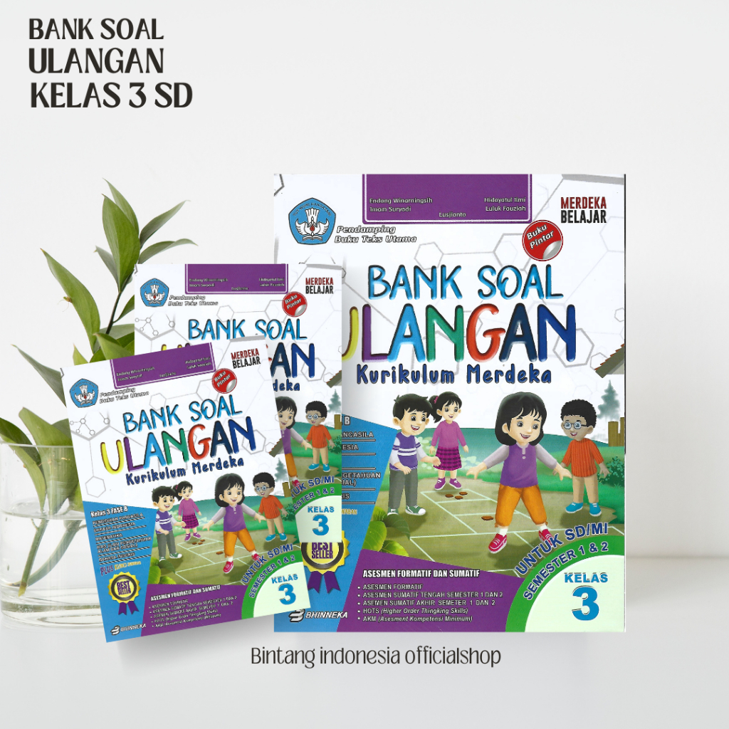Jual Bank Soal Ulangan Kelas 3 SD MI Kurikulum Merdeka Shopee Indonesia Jual Bank Soal Ulangan Kelas 3 SD MI Kurikulum Merdeka Shopee Indonesia