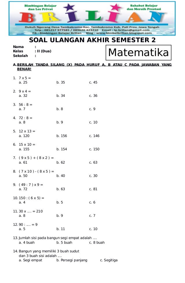 Sifat Segitiga Kaki: 4 Contoh Soal UAS Matematika Kelas 4 SD Semester 2 Harus Dikuasai