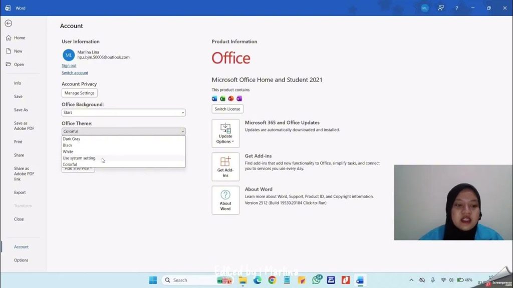 Ternyata Semudah Ini Cara Mengubah Tema MS Word ke Mode Gelap, 5 Langkah yang Wajib Kamu Coba