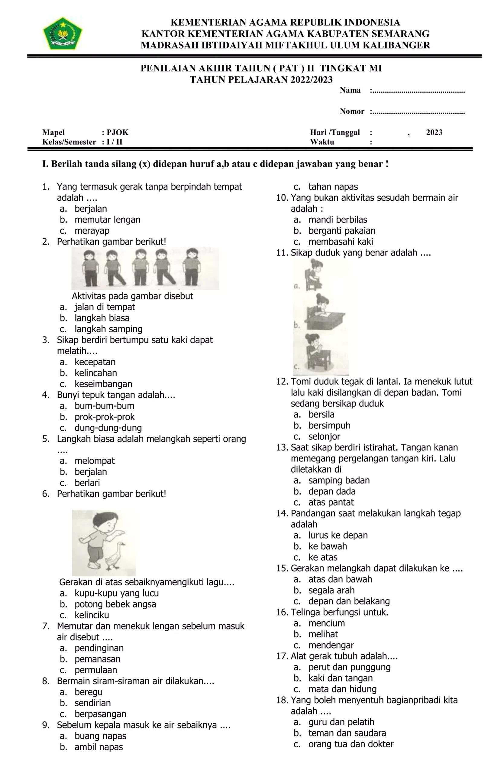 Persiapan Optimal Panduan Lengkap Mengunduh Soal UAS Kelas 1 Semester