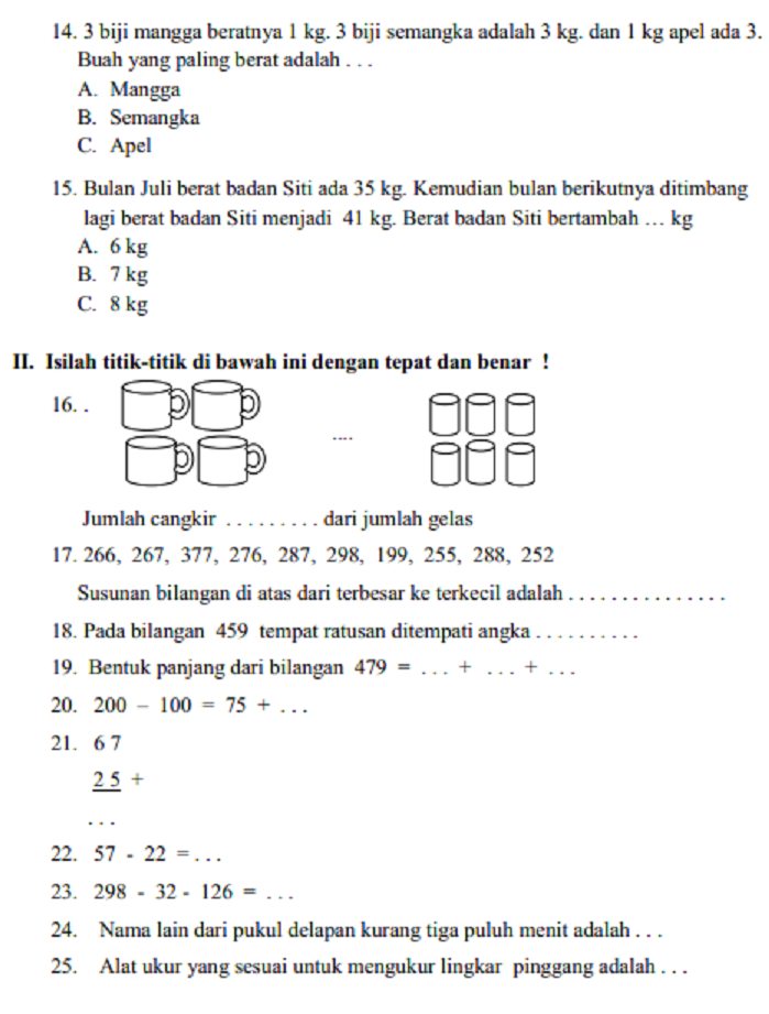 Wajib Tahu! Bocoran soal pat bahasa jawa kelas 3 semester 2 Agar Nilai Ujian Sempurna Wajib Tahu! Bocoran soal pat bahasa jawa kelas 3 semester 2 Agar Nilai Ujian Sempurna