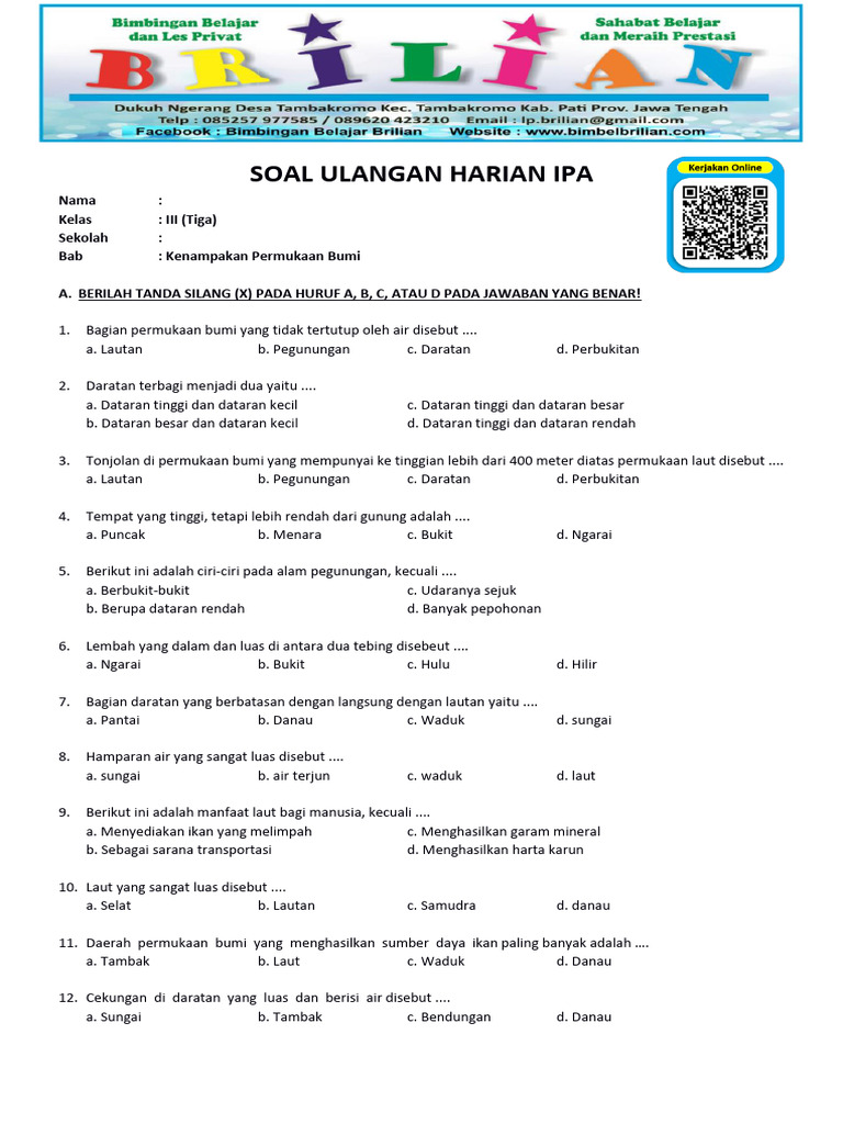 Rahasia Nilai Sempurna dengan Latihan Soal IPA Semester 2 Kelas 3 SD Terbaru